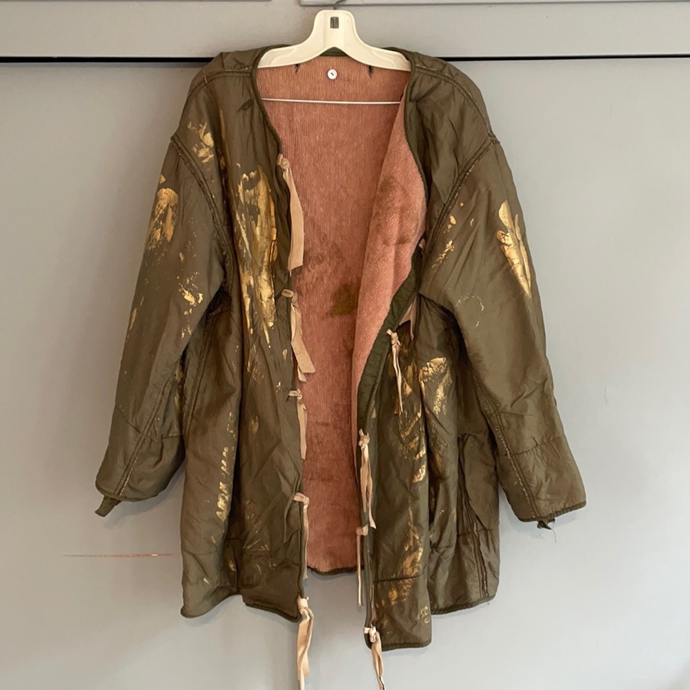 Funky artistic 3x jacket one of a kind